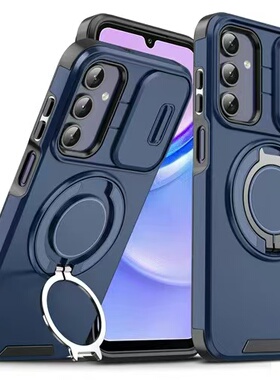 推拉窗三星A54手机壳GalaxyA03S全包防摔a35/A25/A23/A16/A15/A14/A13/A06/A04S磁吸无线充指环支架5G保护套