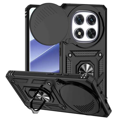 红米note14推拉窗手机壳磁吸支架