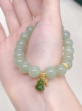 2024新款和田玉新中式轻奢手链女