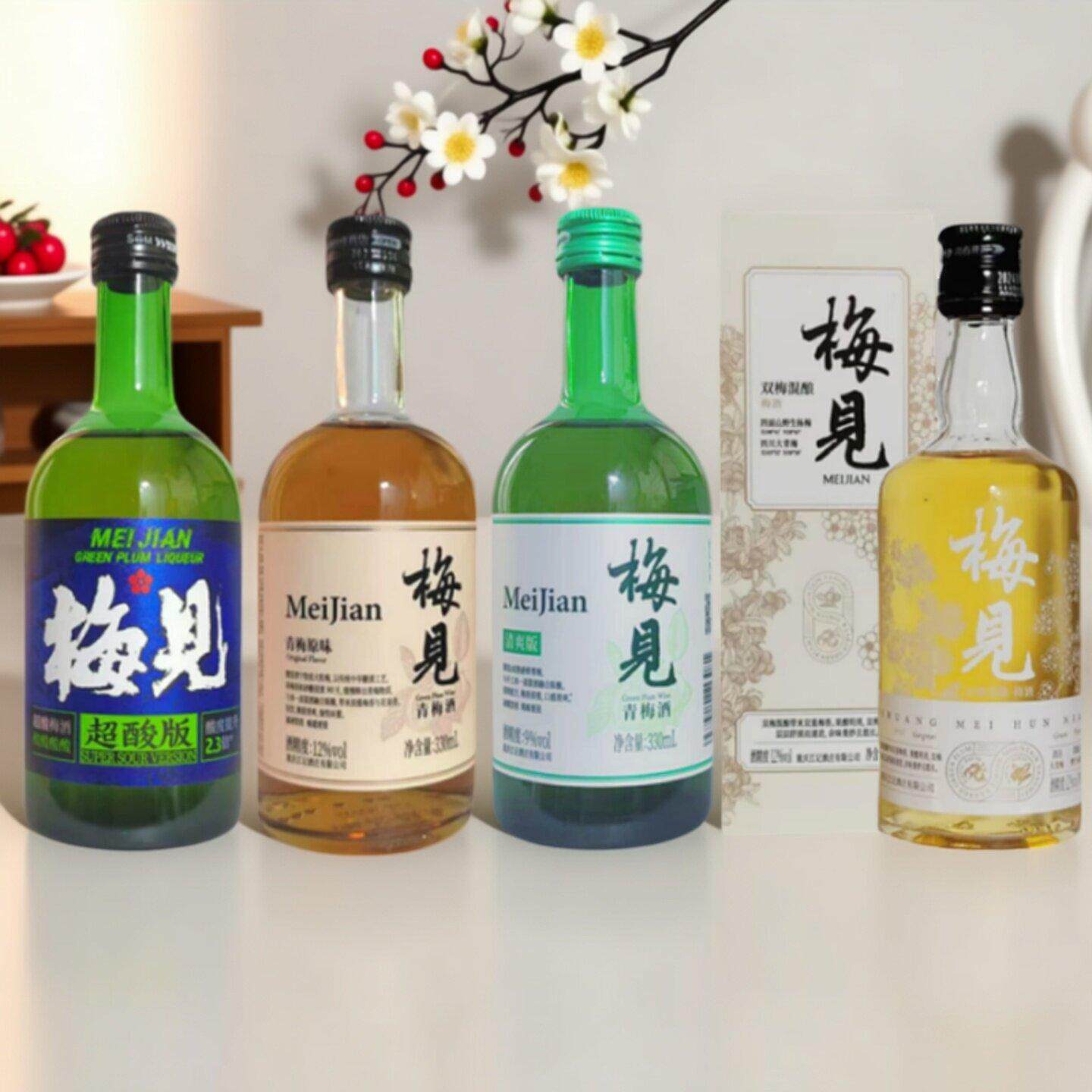 双梅混酿梅酒青梅酒正品行货图片