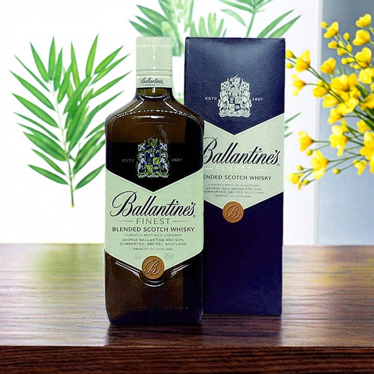 百龄坛特醇调配苏格兰威士忌 Ballantines 700ml英国进口行货无盒