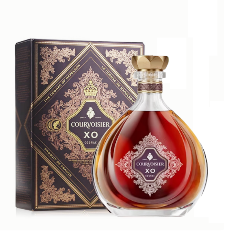 拿破仑馥华诗XO干邑白兰地 COURVOISIER 700ml礼盒装法国进口洋酒