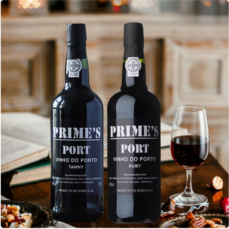 铂美世家 红宝石波特酒茶色葡萄牙进口甜型微醺晚安酒葡萄酒750ml