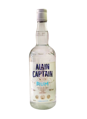 阿兰船长白朗姆酒ALAIN CAPTAIN700ml烘焙基酒鸡尾酒原装进口洋酒