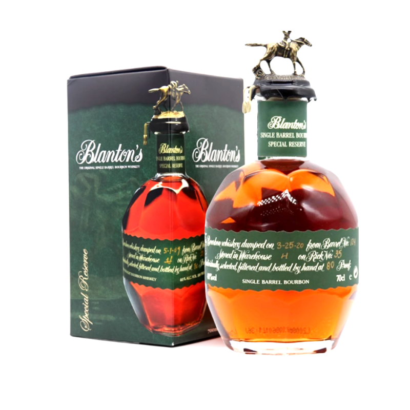 波兰顿绿标特别珍藏波旁威士忌美国进口Blanton's 烈酒洋酒行货