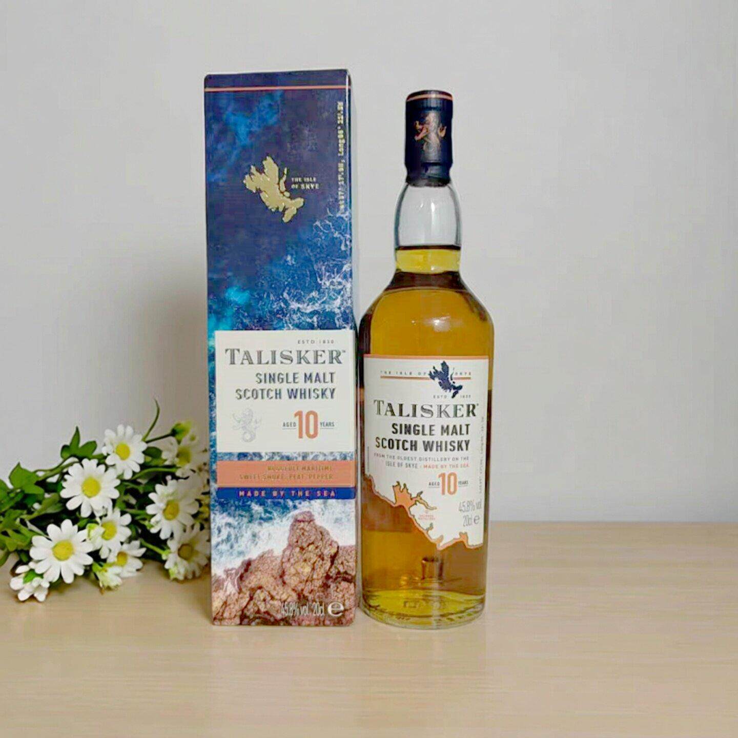泰斯卡10年单一麦芽苏格兰威士忌 TALISKER200ml英国原装进口洋酒