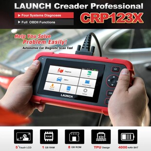 适用于元征LAUNCH CRP123X 汽车故障诊断仪汽车检测仪外贸版