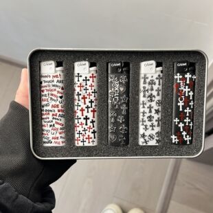 正品草蜢cricket砂轮打火机创意手工diy一次性明火高颜值耐用礼物