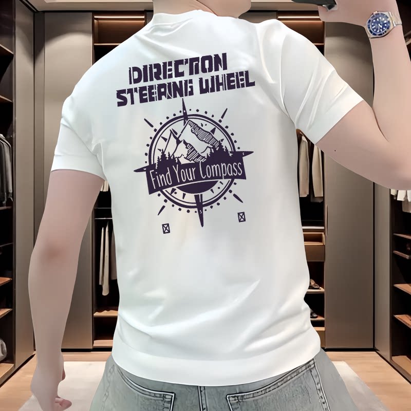 新款简约夏季高档短袖男款丝光棉凉感修身t正肩半袖时尚潮流上衣