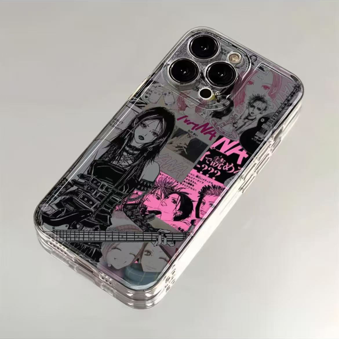 摇滚NANA适用苹果16promax手机壳iPhone14/15个性13二次元12大琦娜娜11小众xs/xr华为荣耀90vivo小米红米OPPO
