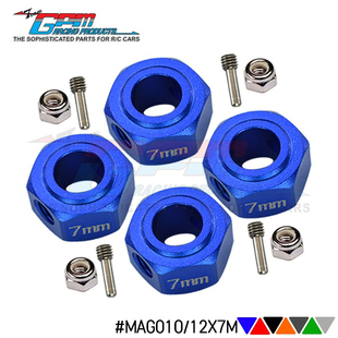 ARRMA1/10六角结合器RC遥控车7MM厚GRANITE 4X4MEGA MOSTER 12MM