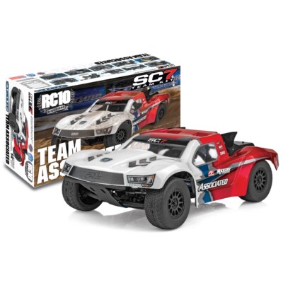 Team Associated RC10SC7厂队版本电动越野竞速短卡套件KIT 70010