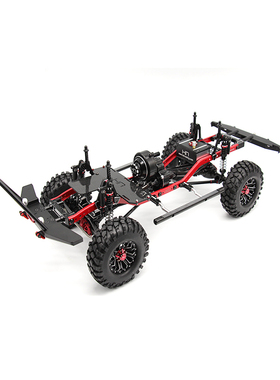 HR 全金属仿真RC攀爬车架SCX10II 90047 配反传中波箱反传后桥