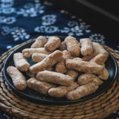 江苏南通糖果酥京果雪花条传统手工香酥脆特产甜品糕点零食下午茶