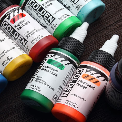 美国进口液体丙烯颜料模型喷漆