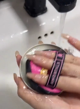 洗刷皂爱物极物外贸化妆刷清洁皂粉扑清洗神器美妆工具批发