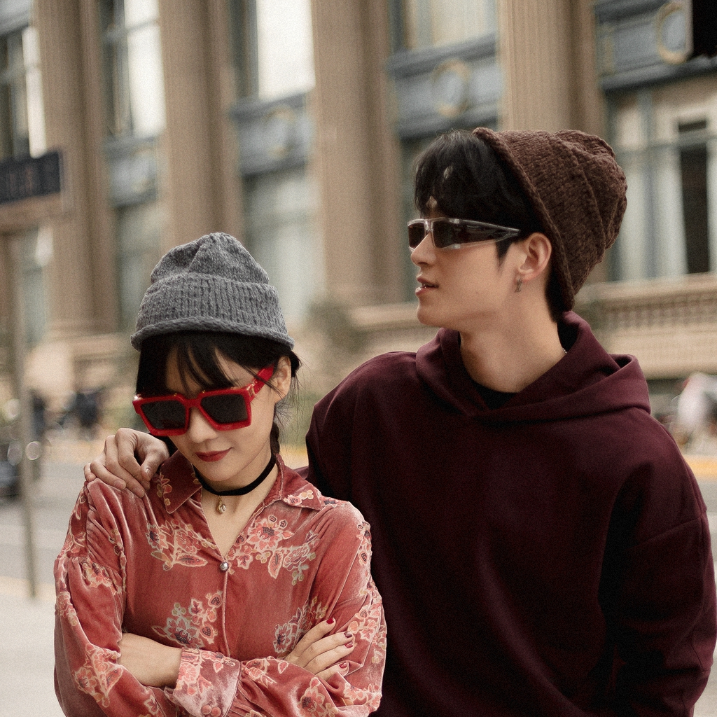 小众百搭纯手工男女套头地主帽线