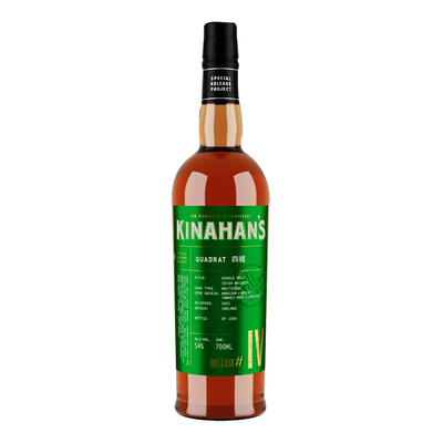 爱尔兰金汉斯四维纯麦威士忌桶強 KINAHANS IRISH WHISKEY 54%