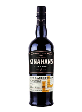 爱尔兰金汉斯传承纯麦威士忌 KINAHANS IRISH WHISKEY 46%