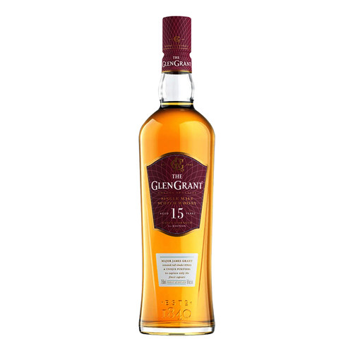 Glengrant 15yo格兰冠15年单一麦芽威士忌1000ml 50%新旧版随机发