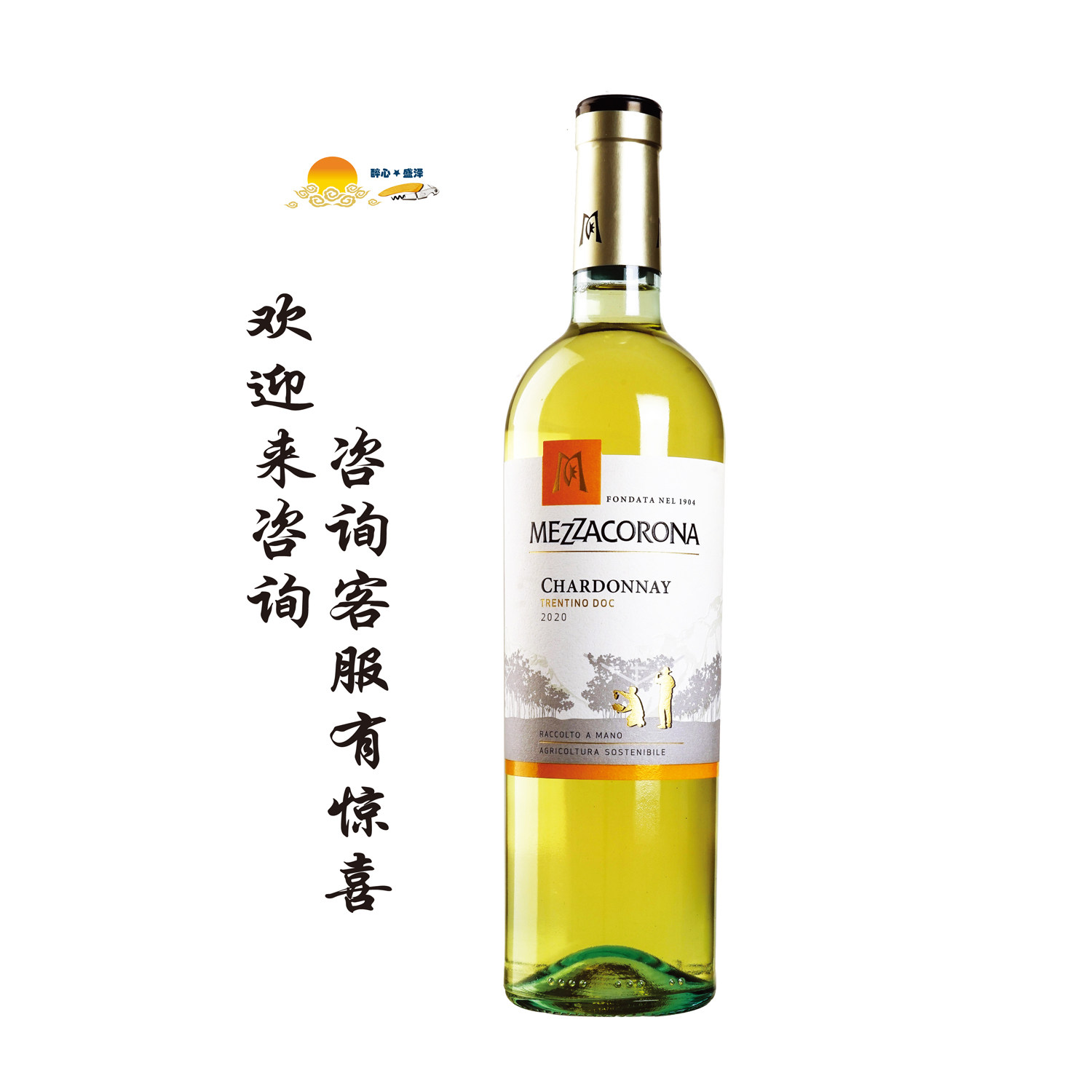 梅佐考罗那-霞多丽干白葡萄酒 MEZZACORONA Chardonnay