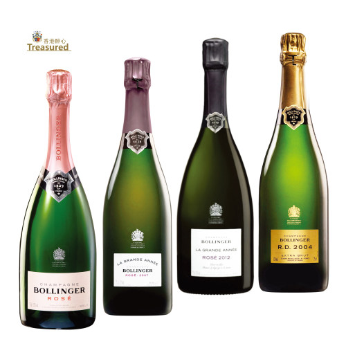 堡林爵桃红香槟 champagne bollinger rose/丰年/R.D2004晚除渣