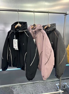 551-553 素3 男女冬季高品90绒子户外连帽羽绒服外套 YR25822/101