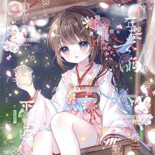 露露比扭蛋 十七期 原创圈头像 日漫女头 限定 夏日