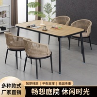 戶外桌椅陽(yáng)臺(tái)露天桌椅套件