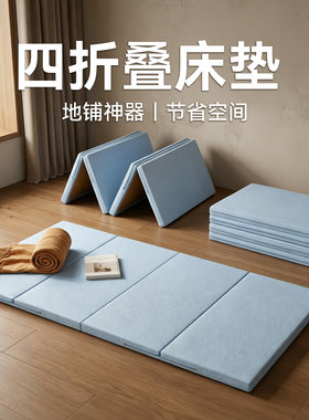 可拆洗打地铺睡垫可折叠可收纳