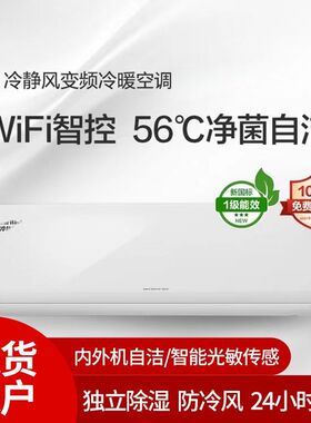 格力冷静风空调双排铜管一级能效KFR-35GW/(35560)FNhAa-B1(WIFI)