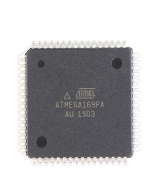 进口贴片 ATMEGA169PA-AU 芯片 8位微控制器 AVR TQFP-64单片机