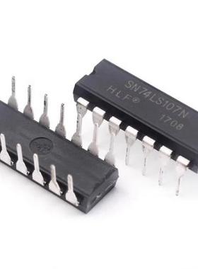 HLF全新 SN74LS107N HD74LS107AP DIP-16 逻辑-触发器芯片 高品质