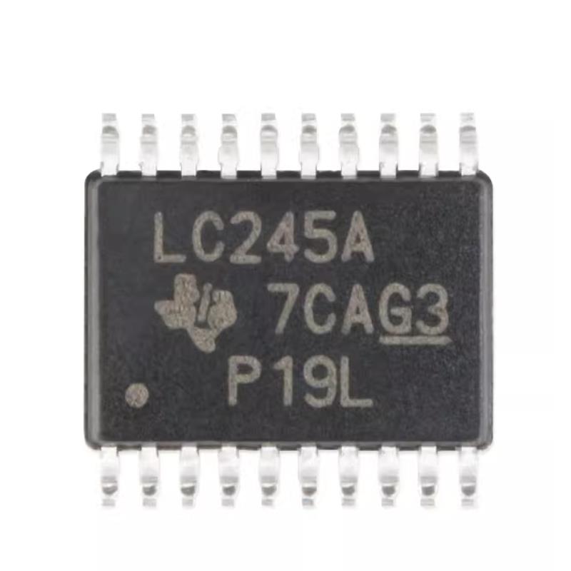 SN74LVC245APWR 丝印LC245A TSSOP20 三态输出八路总线收发器芯片