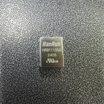 全新 HR911105A RJ45座 带灯网络滤波器 百兆网口 直插 HY911105A