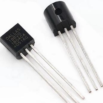 全新 DS18B20 芯片 可编程数字温度器/温度传感器 温度采集 TO-92