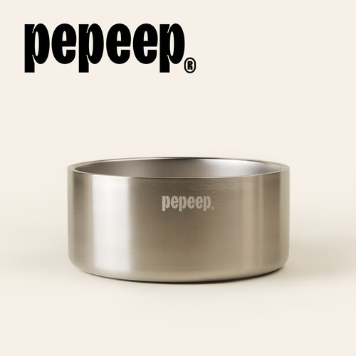 pepeep304不锈钢宠物碗超大容量