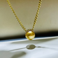 國(guó)內(nèi)精工純銀S925古巴吊墜蓋帽金色銀色可配12-15MM圓珠都可以