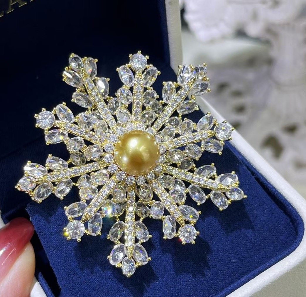 DIY配件新款s925纯银雪花胸针集合配饰配件,珠宝/钻石/翡翠,其他,淘宝优惠券,粉丝福利购,淘宝优惠卷