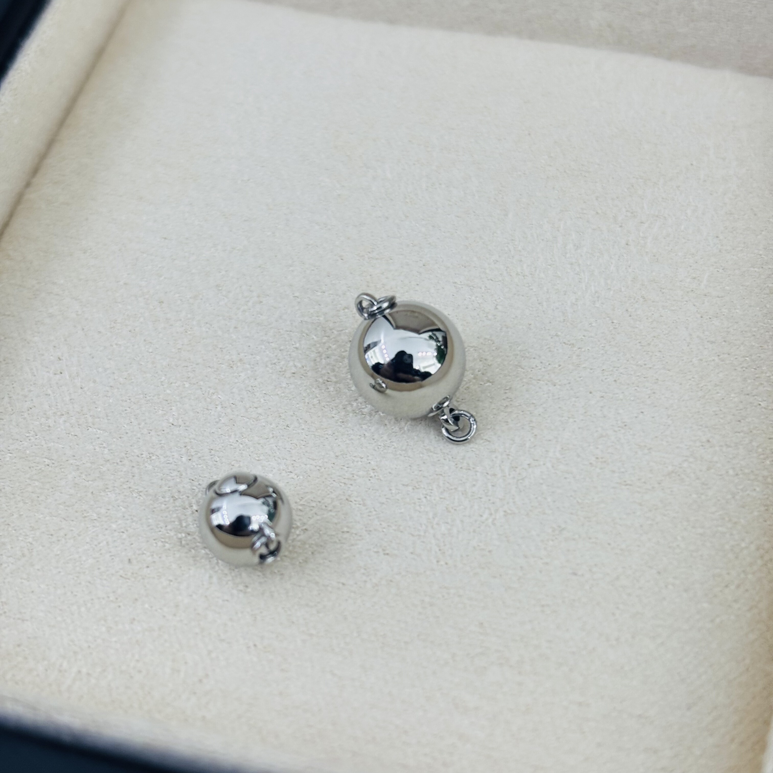 不锈钢316球扣珍珠项链手链扣diy配件扣子,珠宝/钻石/翡翠,颈饰,淘宝优惠券,粉丝福利购,淘宝优惠卷