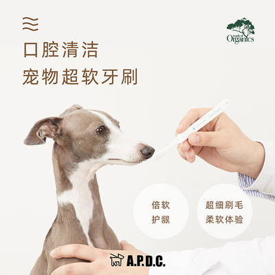 日本宠物牙刷有机超软阶梯牙刷