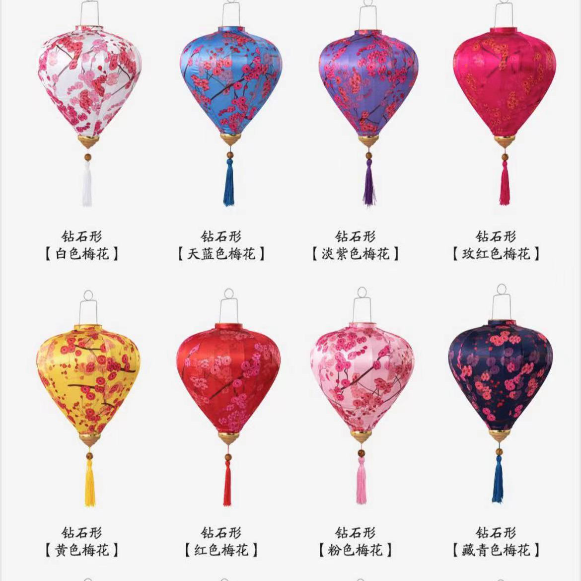 发光婚庆中秋节折叠钻石宫灯笼超饰大唐不夜城古风中式灯笼喜庆