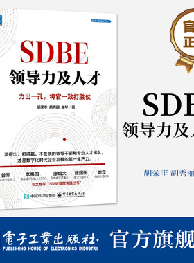 官方旗舰店  SDBE领导力及人才 力出一孔 将官一致打胜仗 胡荣丰 领导力发展与干部管理的逻辑方法和工具 企业数字化转型书籍