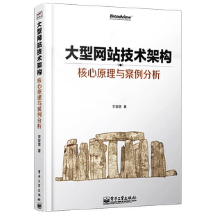 官方旗舰店 大型网站技术架构核心原理与案例分析 网站建设理论书籍 网站设计制作教程 计算机网站技术类书网站架构