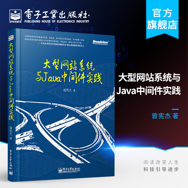 官方正版 大型网站系统与Java中间件实践 曾宪杰 编程语言书籍