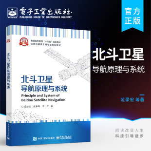 卫星导航系统 官方正版 北斗导航电文组成北斗接收机技术指标软件接收机信号处理书 基本原理 北斗卫星导航原理与系统 范录宏