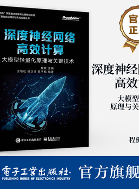 官方旗舰店 深度神经网络高效计算 大模型轻量化原理与关键技术 程健 深度学习模型优化 算法软件加速 硬件架构设计图书籍