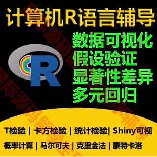 R语言代码编写Shiny假设验证多元线性回归编程描述性统计置信区间