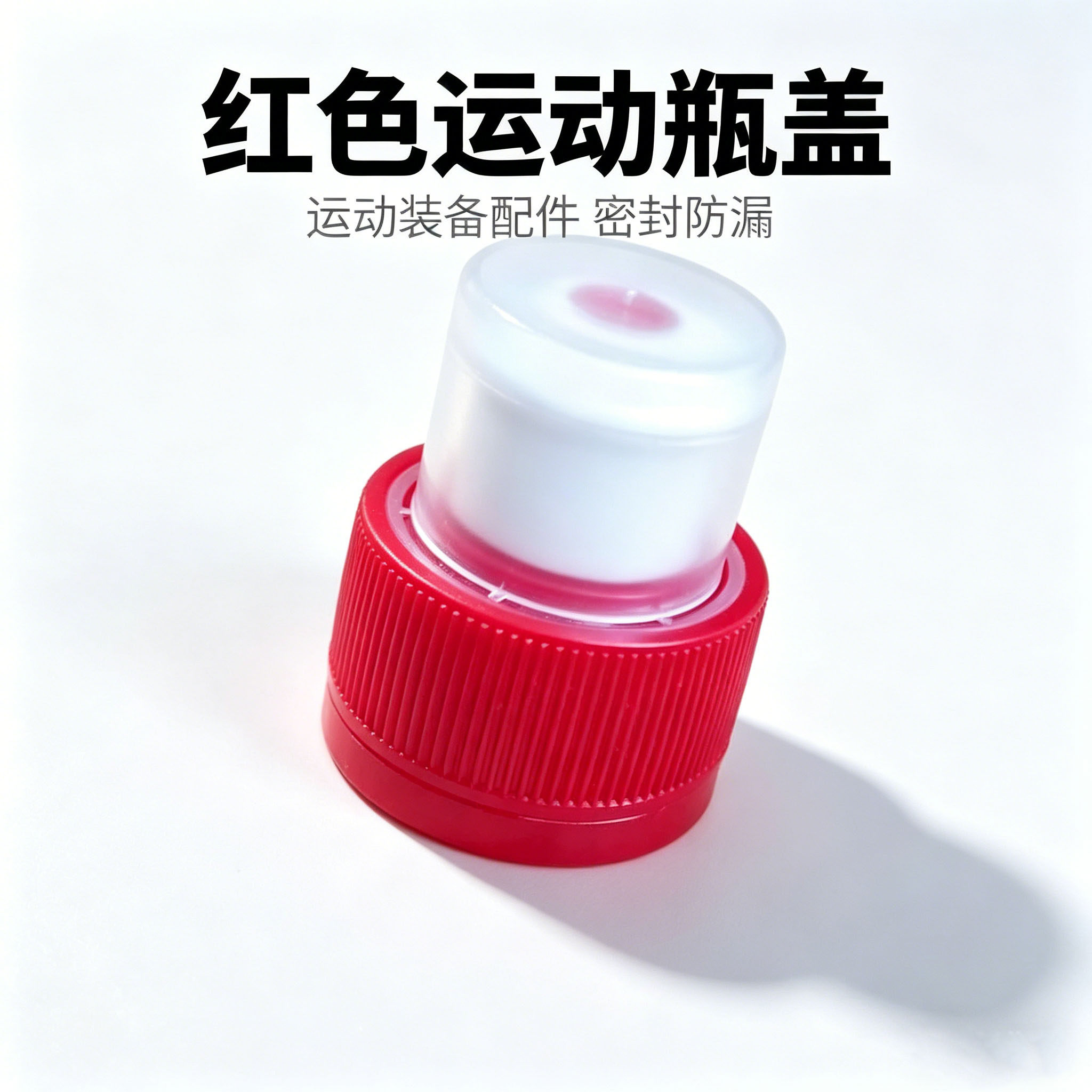 红色瓶盖 可调节出水量用于可乐 雪碧 等28mm直径瓶口的饮料瓶上