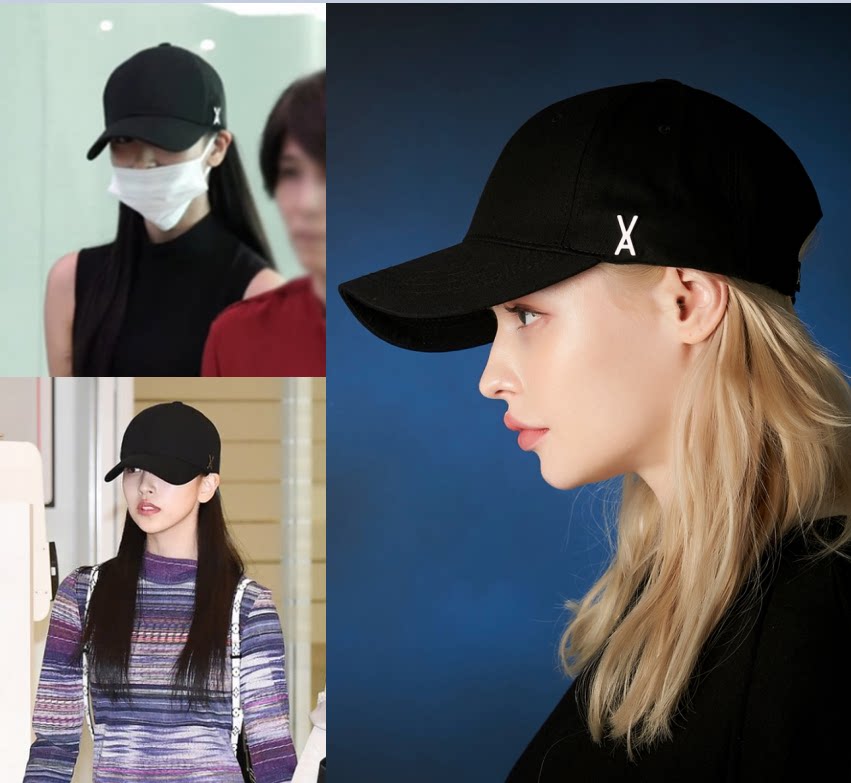 韩国代购 VARZAR正品 TWICE 名井南同款小标字母棒球帽 男女帽子